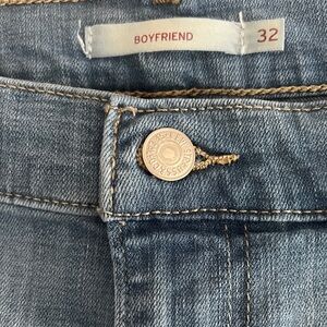 Blue Boyfriend Jeans